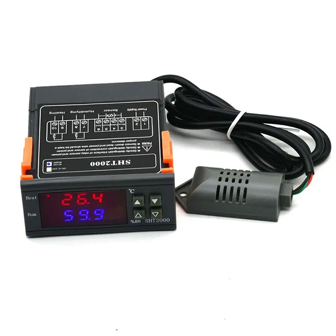 SHT2000 temperature and humidity controller sht2000 AC110-220V DC12V DC24V